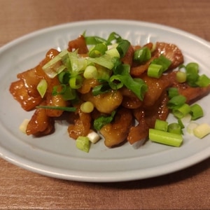 鶏皮のカリカリ甘辛焼き☆